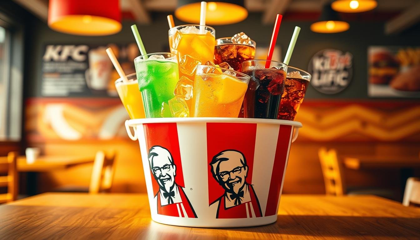 kfc beverage bucket