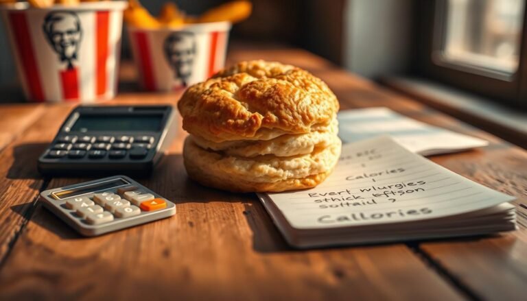 kfc biscuit calories