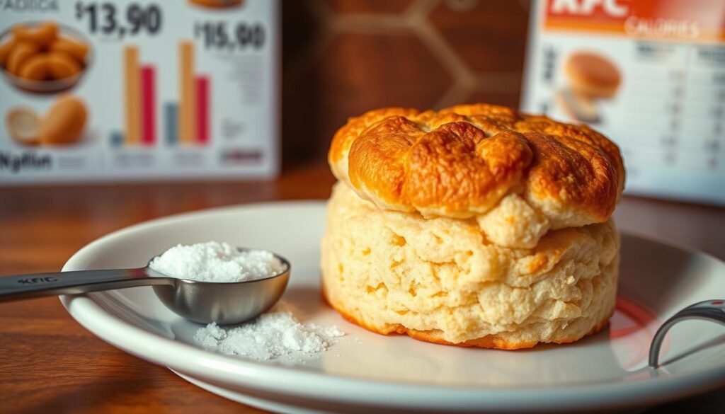 kfc biscuit sodium