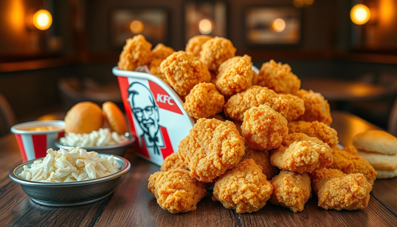 kfc bucket of chicken