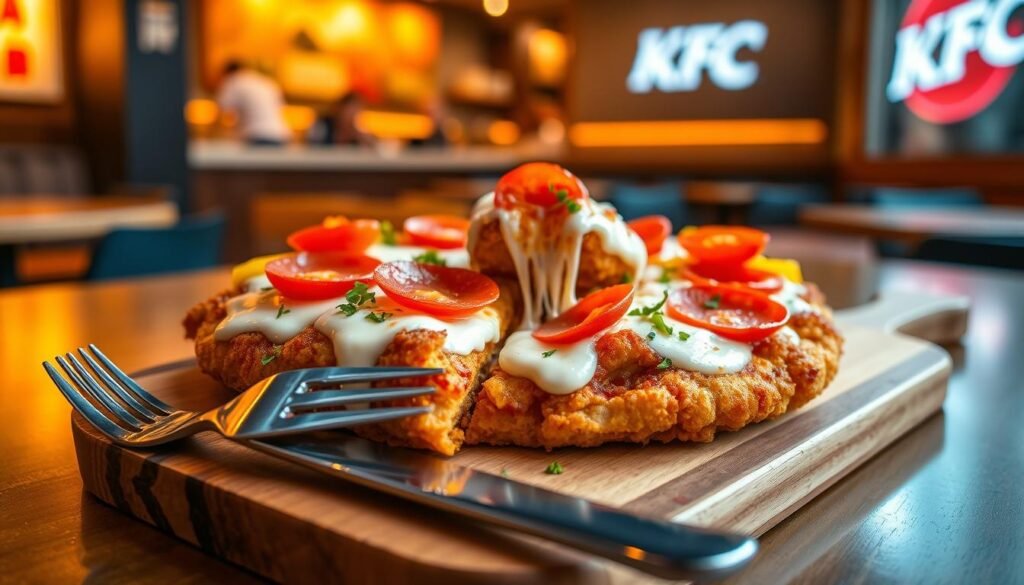 kfc chizza