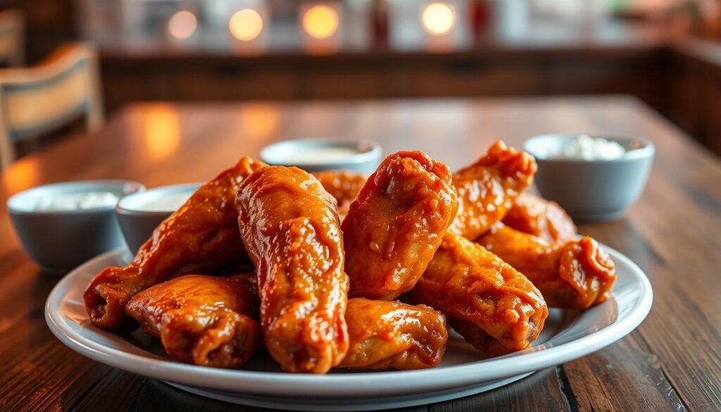 kfc hot wings calories