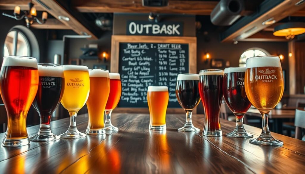 outback steakhouse beer prices