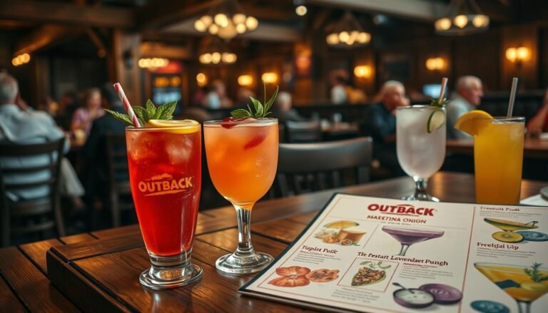 outback steakhouse cocktail menu