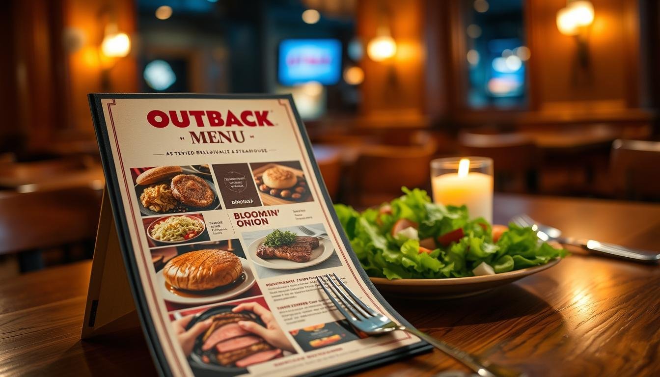 outback steakhouse dinner menu