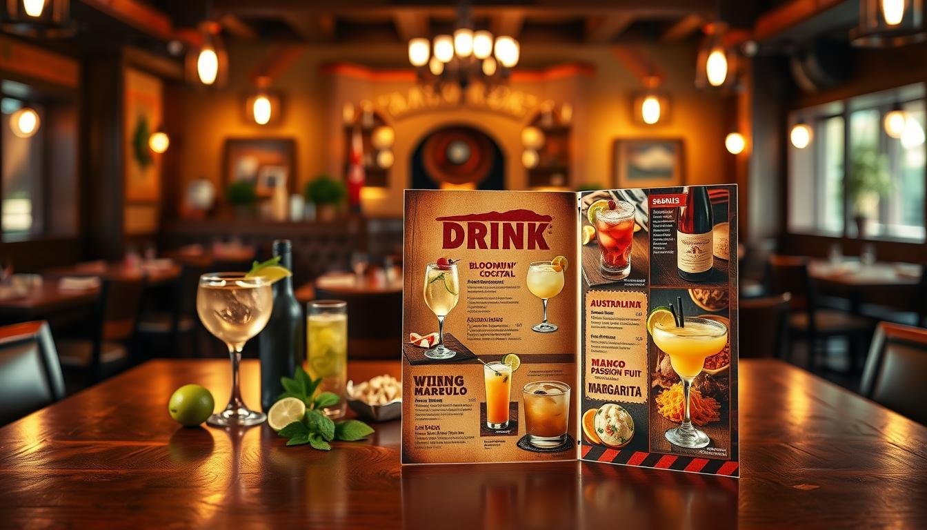 outback steakhouse drink menu