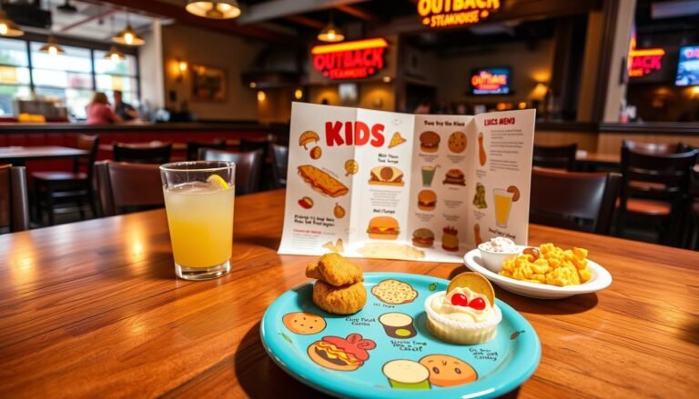 outback steakhouse kids menu