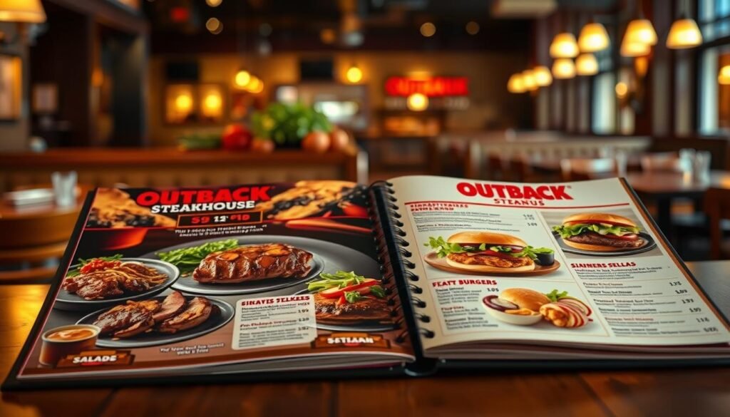 outback steakhouse menu with prices