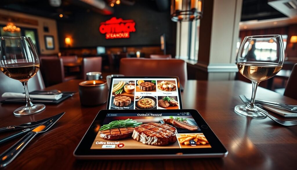 outback steakhouse online menu