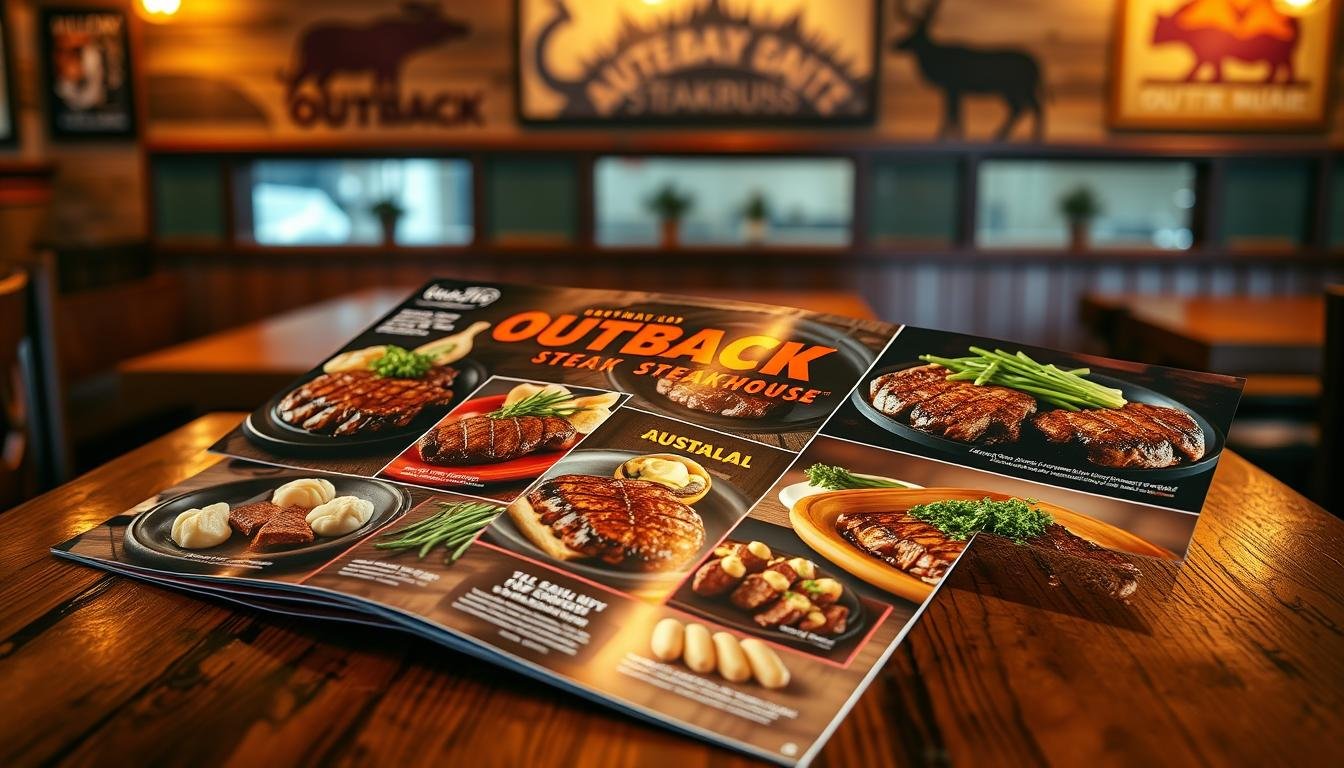 outback steakhouse steak menu