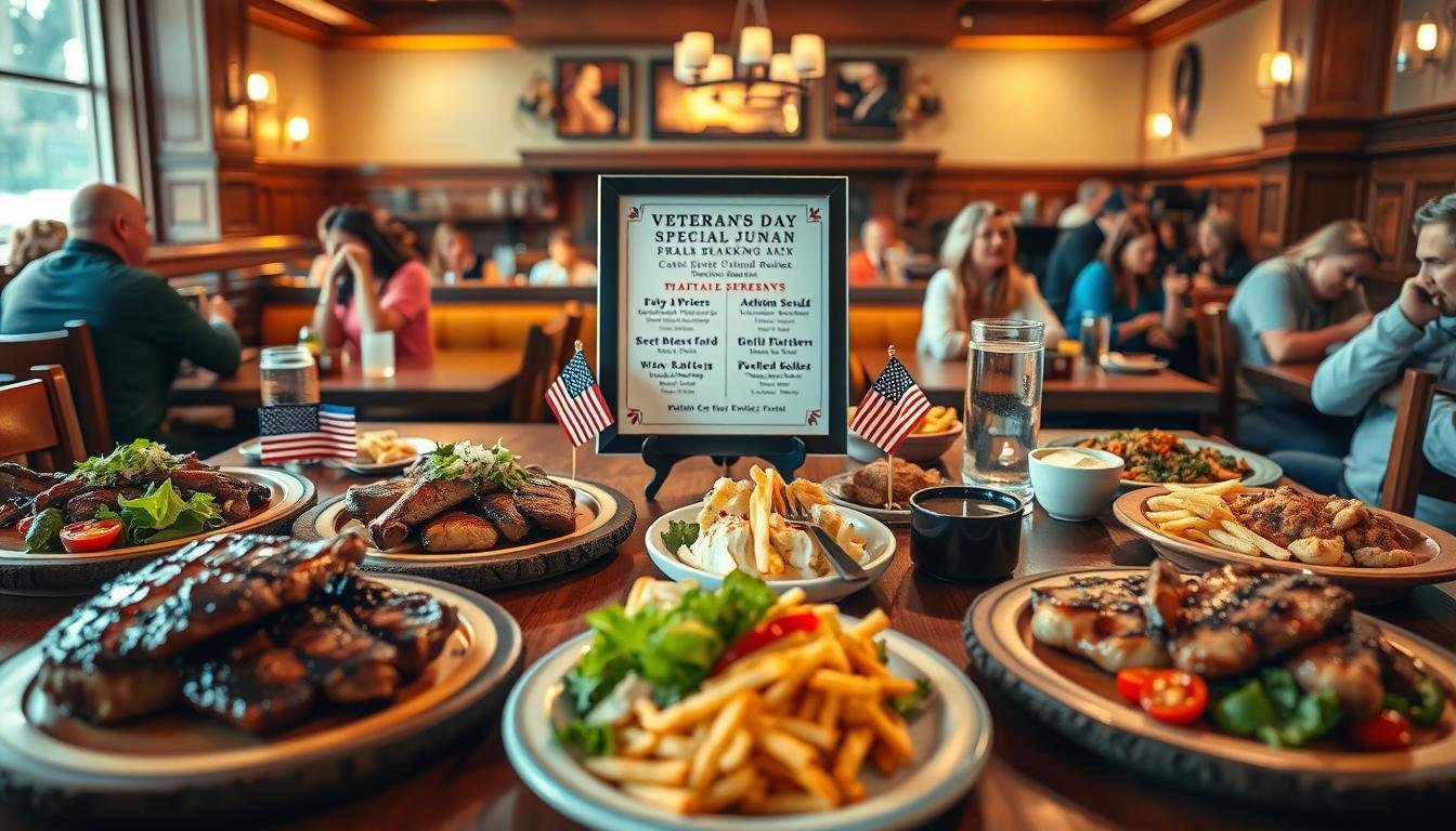 outback steakhouse veterans day menu