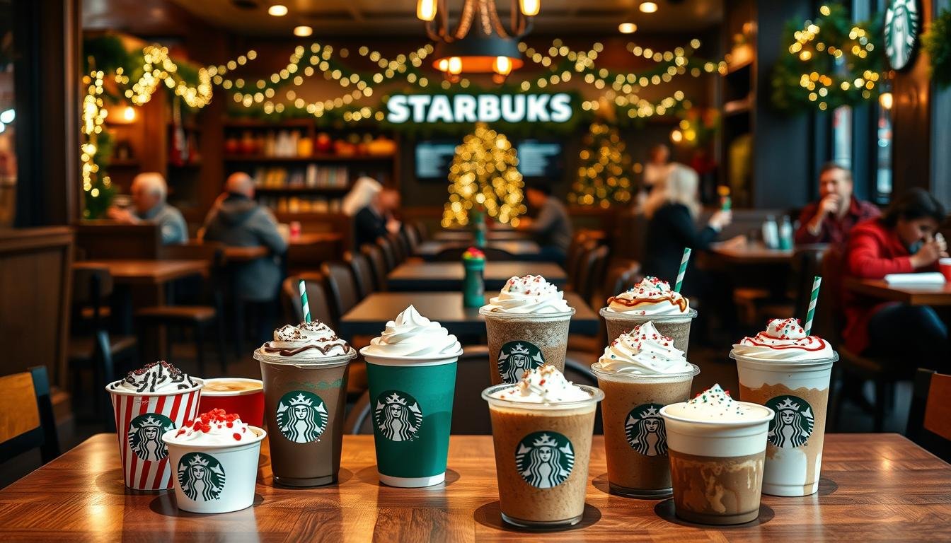 starbucks christmas menu