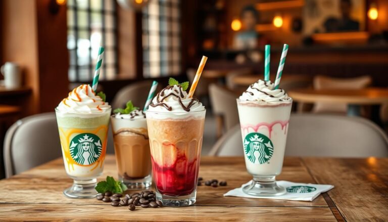 starbucks frappe menu