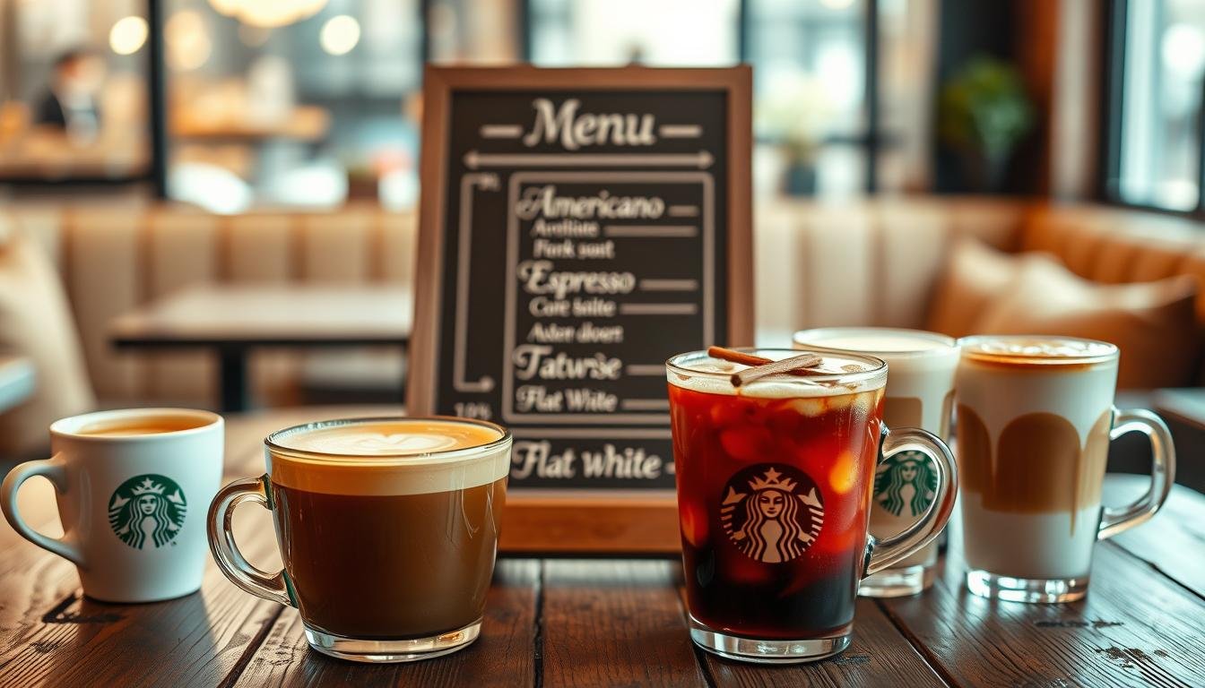 starbucks hot coffee menu