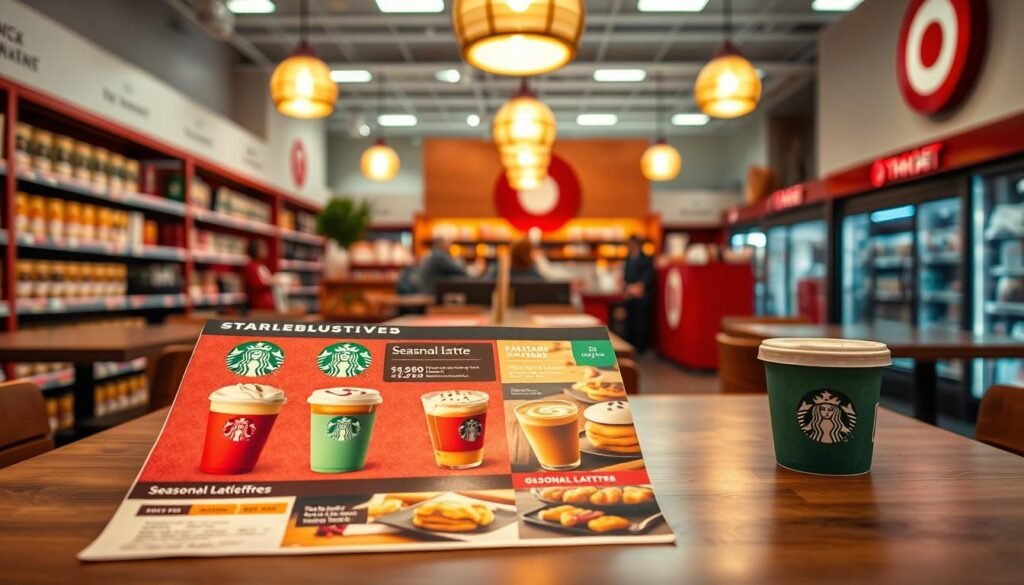 starbucks target cafe menu
