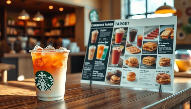 starbucks target menu
